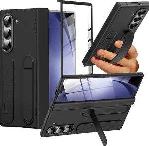 for Samsung Galaxy Z Fold 7 Case with Wrist Strap & Screen Protector & Stand Hinge Protection Full Body Grip Shockproof Phone Case for Galaxy Z Fold 6 CaseZ Fold 5 CaseZ Fold 4 Case-152c4c8b