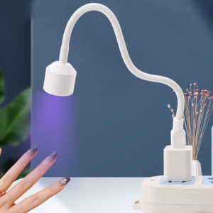 Single Finger Manicure Phototherapy Lamp Nail Art Tool for Gel Polish Manicure UV LED USB DIY Nail Lamp