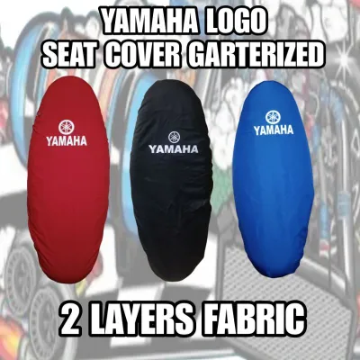 YAMAHA LOGO SEAT COVER ANTI SCRATCH ANTI PUSA WATER REPELLENT 2 LAYERS UNIVERSAL GARTERIZED ANTI PUSA