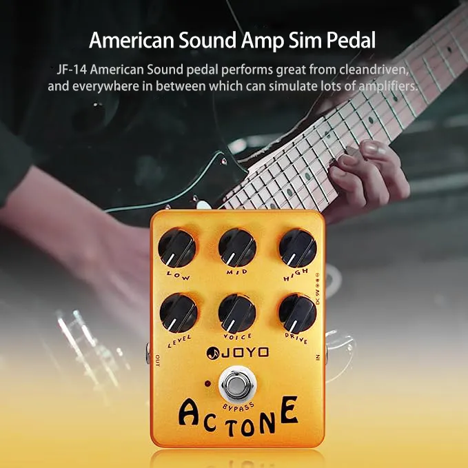 JOYO American Sound Amp Simulator Pedal of Fd 57 Deluxe versterker van