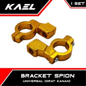 Bracket Spion CNC Variasi Motor Universal Bebek-Matic-Sport Dudukan-Breket Beat FI-F1-Pop-eSP/Mio-Soul-Sporty-M3-Z-S/NMAX/Vixion/Vario 110-125-150 Techno-New LED/Scorpio/Supra-X-125-Fit New/Blade/Revo-Absolute/Jupiter-MX-Z/Scoopy/Fino