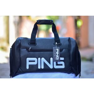 Túi đựng quần áo và giày golf thương hiệu PING - Chất liệu da cao cấp