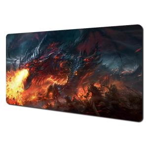 Magical Giant Fire-Breathing Dragon Mouse Pad Desk Mat XXL Gaming Mat Gamer PC Accessories Keypad Expansion Pad Rubber Anti-Slip2026