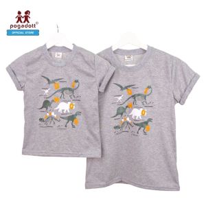 POGADOTT เสื้อยืดเด็กผู้ชาย 2 ตัว 100