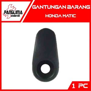 Gantungan Barang Untuk Motor Honda Matic Beat FI-F1-Sporty-eSP-Pop-Street & Vario 110-125-150 LED New & Scoopy Karbu & Spacy Cantolan-Kaitan Hitam-Carbon
