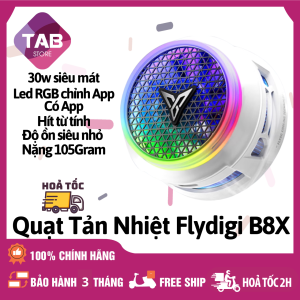 Quạt Tản Nhiệt Sò Lạnh Flydigi B8X 30W Làm Mát Từ Tính - Chính Hãng