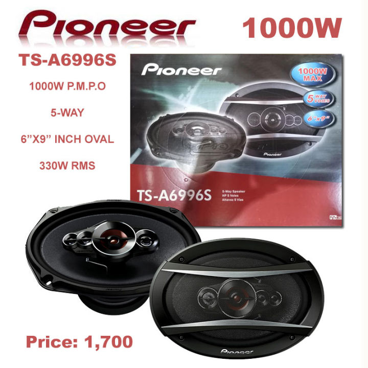 Pioneer 6 by 9 speakers store for sale