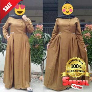 GAMIS PEMDA KHAKI BALOTELLY PREMIUM / GAMIS PNS / GAMIS KERJA / GAMIS DINAS / GAMIS MENGAJAR