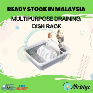 🔥FAST SHIPPING🔥 Foldable Draining Dish Rack For Kitchen Storage