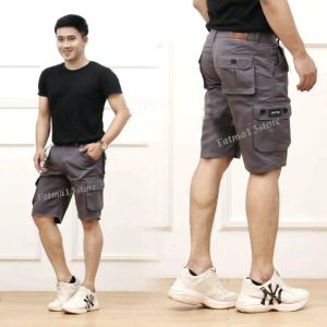 CELANA PENDEK CARGO PRIA GUNUNG PDL UK 27-28 ARMY DORENG MOTIF MMA CASUAL ORIGINAL