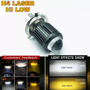 Lampu Motor Mobil Led Laser H4 Hi Low 2Warna