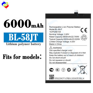 Dimi for Tecno Voice Transmission BL-58JT New Large Capacity Battery 6000mah