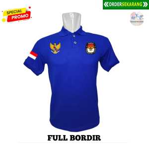 Kaos Kerah Garuda Panitia Pemungutan Suara Banyak Pilihan Warna Bks