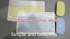 Wireless WiFi+Blue-tooth Key-board Mouse Set (Ultra Slim) Rechargeable Portable for Smart Phone/Tablet/IPAD