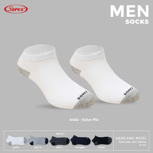 SOREX M5751 MEN ANKLE SOCKS - KAOS KAKI PRIA - 5751