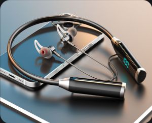 หูฟังบลูทูธ YD38 แบบคล้องคอ ฟังต่อเนื่อง 100 ชั่วโมง bluetooth 5.3 อินเอียร์ inear earphone สเตอริโอ stereo รองรับ sd card เสียงดี เบสหนัก กันน้ำ ใส่ออกกำลังกาย siri google assistant built shop ล่าสุด