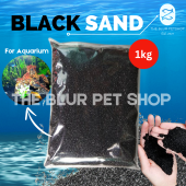 1kg Black Lava River Sand for Aquarium Aquascape Aquasacaping Aquarium Accessories