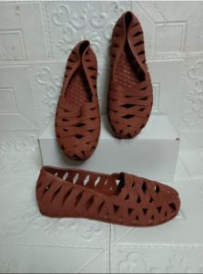 sepatu balet flat karet wanita terbaru