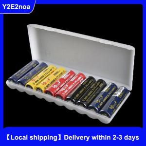 【Local shipping】 Portable plastic battery case cover holder storage box for 10pcs 18650 Batteries