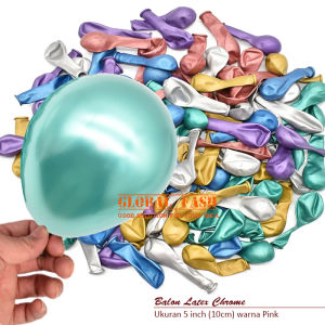 Balon Latex Chrome 5 inch per pack isi 50/ balon metalik CHROME dekor / balon megkilap / balon chrome / balon dekor