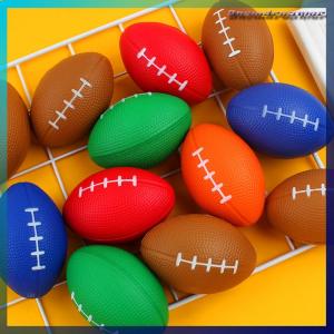 Snowdreamer ลูกบอลรักบี้ทำจากโฟม PU แข็งสำหรับคลายและลดแรงกดลูกบอลของเล่นฟุตบอล