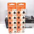 BATRE LR44 MAXELL ORIGINAL BATREI JAM TANGAN HARGA PERLEMBAR ISI 10 BIJI BATERAI. 
