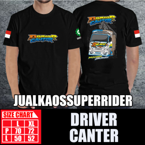 BAJU KAOS DISTRO DRIVER CANTER PEJUANG JALANAN