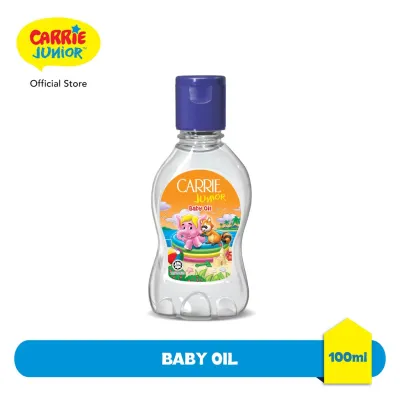 CARRIE Junior Baby Oil 100ml / Body Moisturizer / Body Cream / Dry Skin / Nourishing / Body Hydration