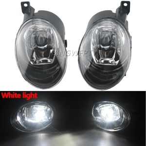 2PCS DRL For VW Golf MK6 2009 2010 2011 2012 2013 Angel Eye Fog Light Car LED Fog Lamp With Turn Signal