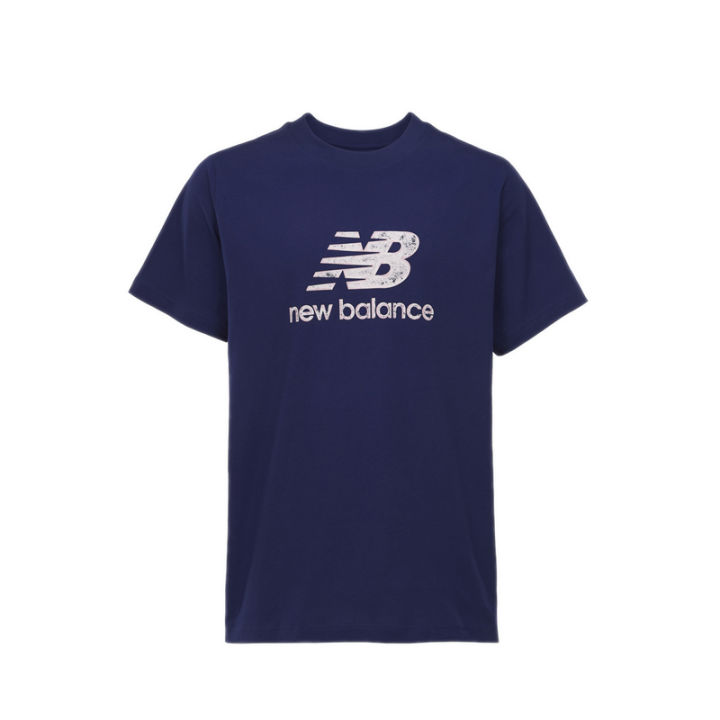 Áo Thun New Balance Sport Essentials Stamp Logo Mens - BLUE | Lazada ...