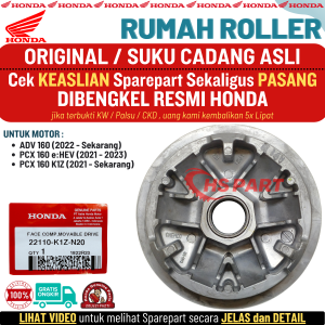 Rumah Roller PCX 160 ADV 160 K1Z Original AHM Honda Genuine Parts 100%