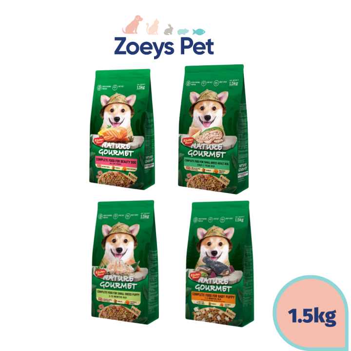 Kitchen Flavor Dog Nature Gourmet 1.5kg Dry Dog Food (Small Breed Adult