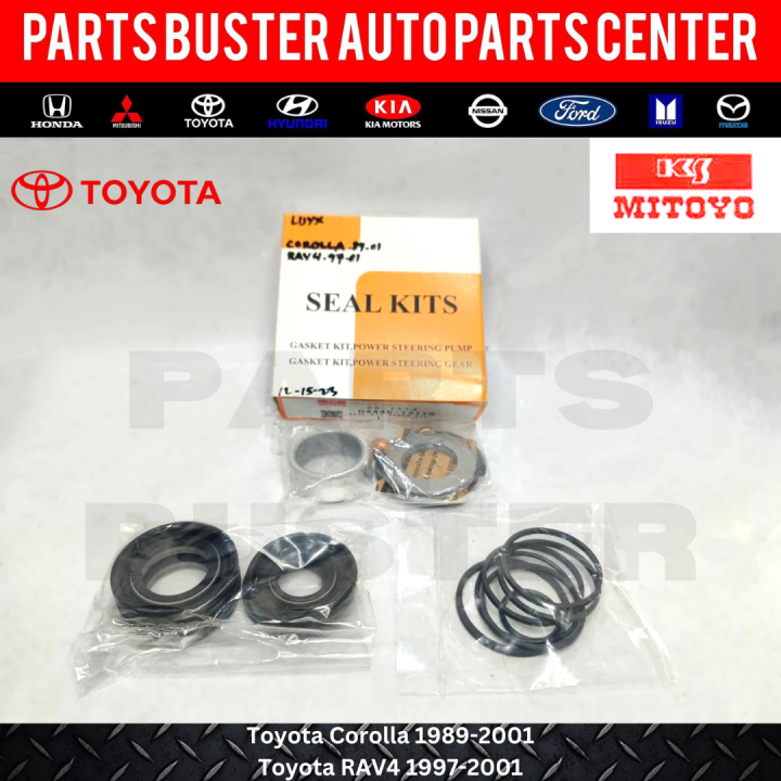 Power Steering Rack and Pinion Repair Kit for Toyota Corolla 19892001