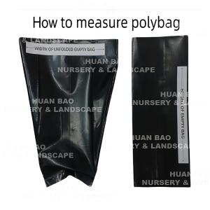 Polybag Polibeg Polibag Hitam Poly Bag 1Pc UV Protection Poly Bag Growing Nursery Plantation Plastic Polibag Fertigasi high quality promotion prices