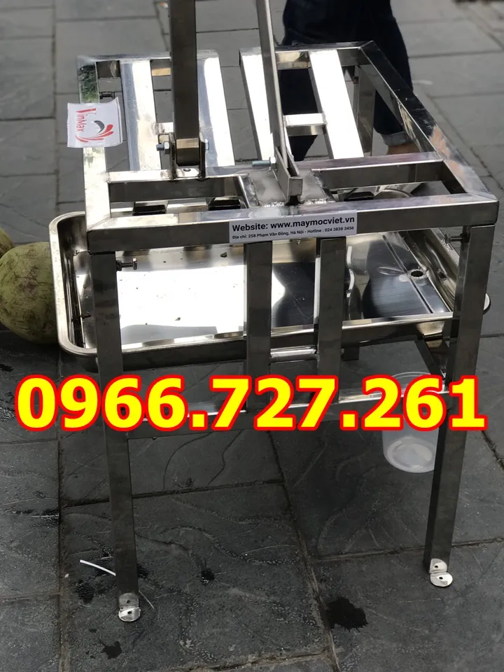 Thiết bị đục, bổ sung tươi chất liệu inox VM304