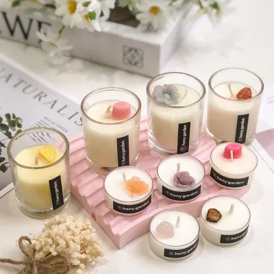 Nến Thơm HENY GARDEN Mini Cho Làm Việc Và Phòng Nhỏ Mùi Hương Dễ Ngủ Thư Giãn