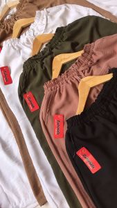 Celana Wanita Kulot Crinkle Airflow Premium Terbaru WKD 36