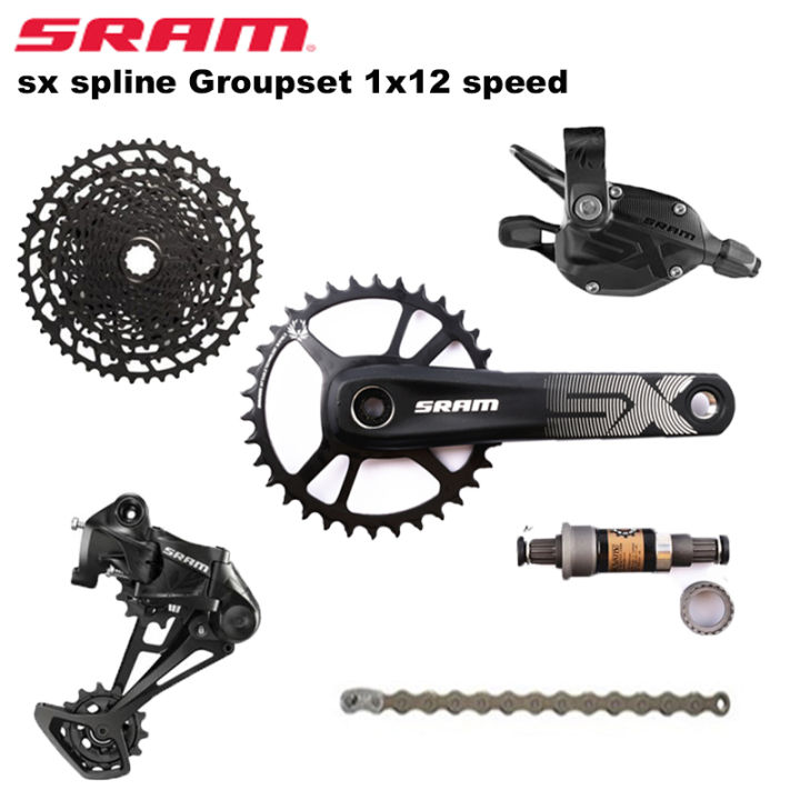 SRAM SX Groupset 1x12 Speed MTB Mountain Bike 170mm 32T Spline
