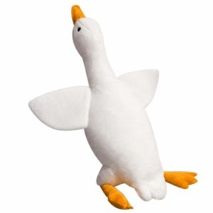 FLYING 50cm Energy Release Duck Plush Dogs Toy Soft Goose Dolls Cats Toy Cute Cartoon Pet Companion Toy