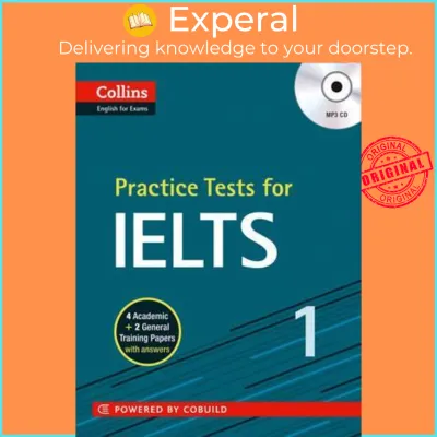 IELTS Practice Tests Volume 1 : With Answers and Audio by Harpercollins Uk (UK edition paperback)