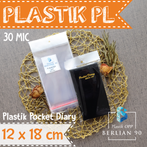 Plastik Display 12 x 18 Cm Isi 100 Lembar - Plastik Perlize - Plastik OPP Gantung