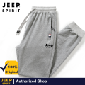 Jeep Spirit chính thức 2024 mới lỏng lẻo quần giản dị Quần Jogger quần legging dài Quần thể thao đôi quần. 