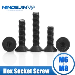 666pcs Set Screw Cup Point Grub Screw M2 M3 M4 M5 M6 M8 Hex Socket