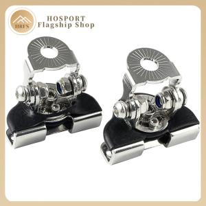【HRFS】 2pcs Stainless Steel Universal Car Auto Hood LED Work Light Bracket Holder