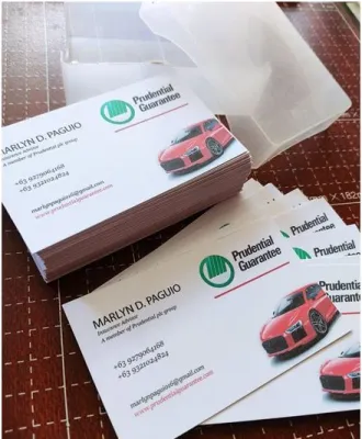 Business Card Personalized Calling Card 100pcs | Free professional templated layout that suit in your business