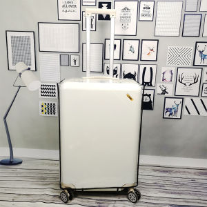 [SG Ready Stock] Luggage Protector Suitcase Cover PVC Waterproof Travel Suitcase Fits 20" to 30"