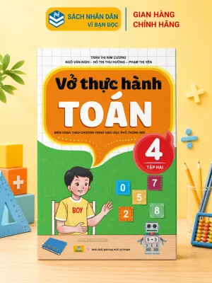 Sách - Vở Thực Hành Toán 4 - Biên soạn theo chương trình GDPT mới - ndbooks