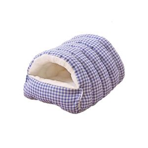 Compacts Enclosed Cats Cave Soft Plush Lining Calming Hideaway Dog Houses Pet Nest with Cover Anxiety Relief Washable