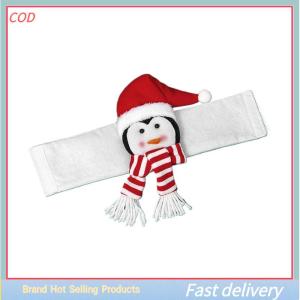 CX💓 ตะขอม่านรูปการ์ตูนคริสต์มาสซานตาคลอสมนุษย์หิมะกวางเอลก์ที่แขวนผ้าม่านตกแต่งคริสต์มาสสำหรับบ้านอุปกรณ์ตกแต่งม่านคริสต์มาส