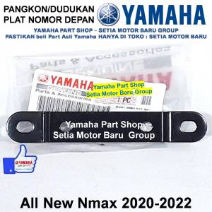 Pangkon Dudukan Plat Nomor Depan All New Nmax N Max Connected 2020 Original Asli Yamaha Surabaya